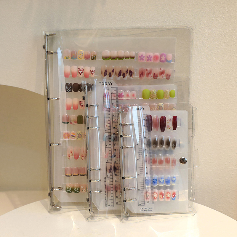 Nail Art One Piece - كتاب تخزين فني للأظافر بسعة كبيرة