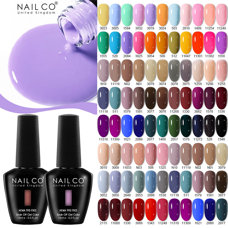 Nail Art One Piece - ﻿ طلاء أظافر جل نايلكو بلون