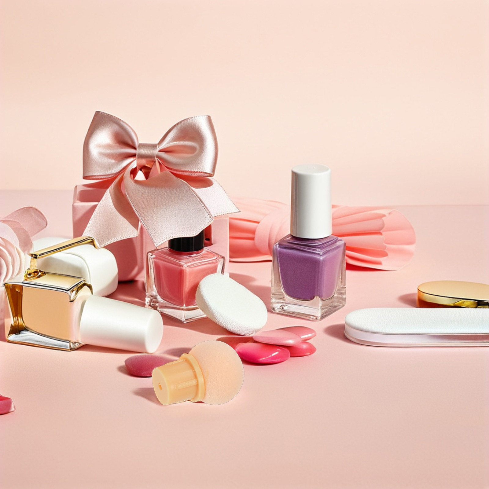 Nail Art Ombre - 50 قطعة من رؤوس الإسفنج الناعمة