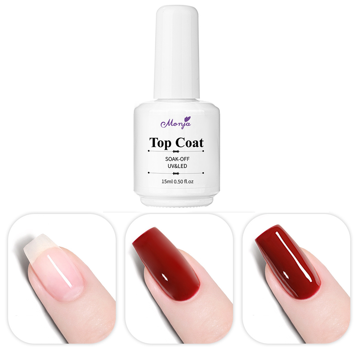 15 مللي معطف فوقي لا مسح ل هلا - مراجعة Nail Art One Piece وسعره