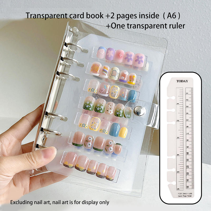 كتاب تخزين قطع فن الأظافر، سعة - مراجعة Nail Art One Piece وسعره