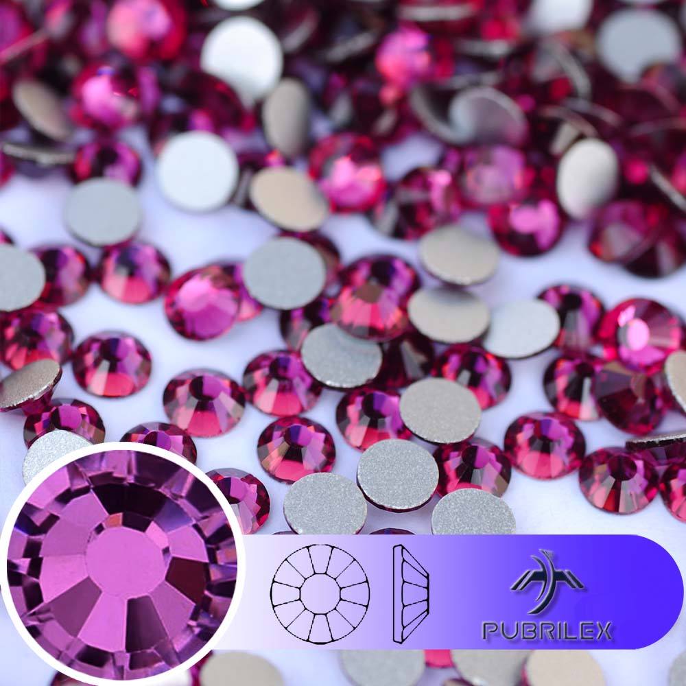 الفوشيه SS3-SS30 الزجاج الراين - مراجعة Nail Art Fuchsia وسعره