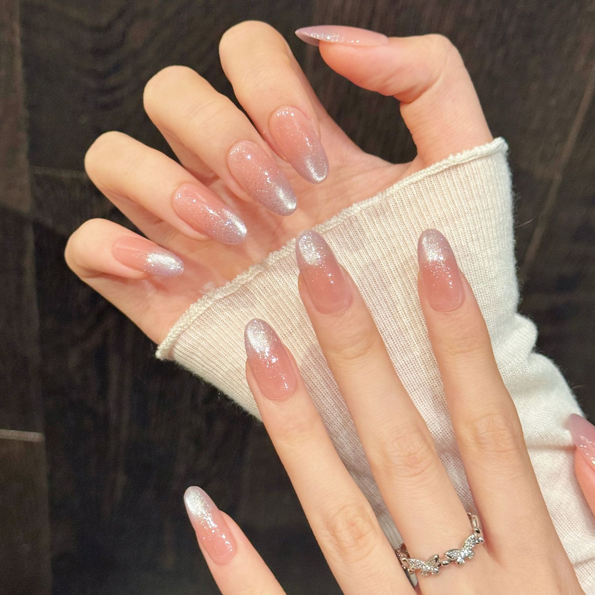 10 قطعة من الضغط اليدوي الفاخر - مراجعة Nail Adhesive Tab وسعره