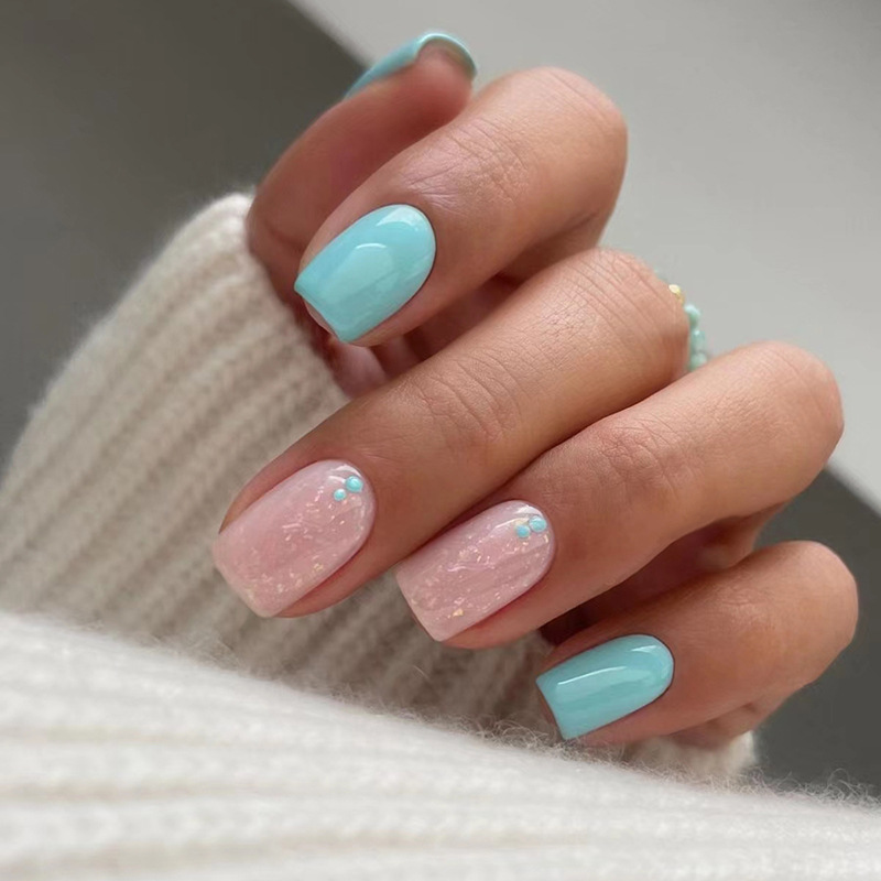 24 قطعة من الأظافر الصناعية ال - مراجعة Nail Art Inspo وسعره
