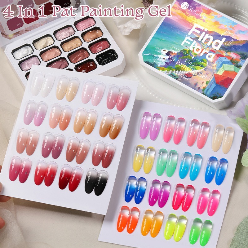 طلاء أظافر جل 4 في 1 بـ16 لونً - مراجعة Nail Art One Piece وسعره