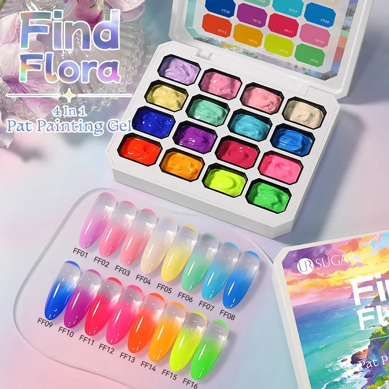 طلاء أظافر جل 4 في 1 بـ16 لونً - مراجعة Nail Art One Piece وسعره