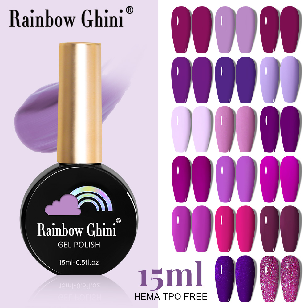 RG 15 مللي 17 ألوان الأرجواني  - مراجعة Nail Art One Piece وسعره