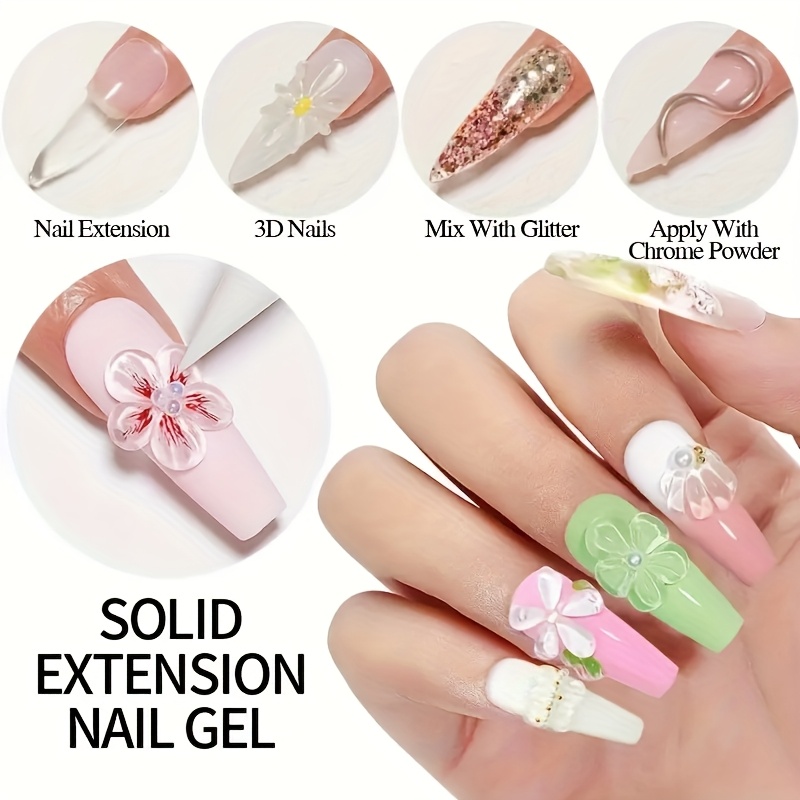 جل أظافر شفاف غير لاصق 100 جرا - مراجعة Nail Art Ombre وسعره