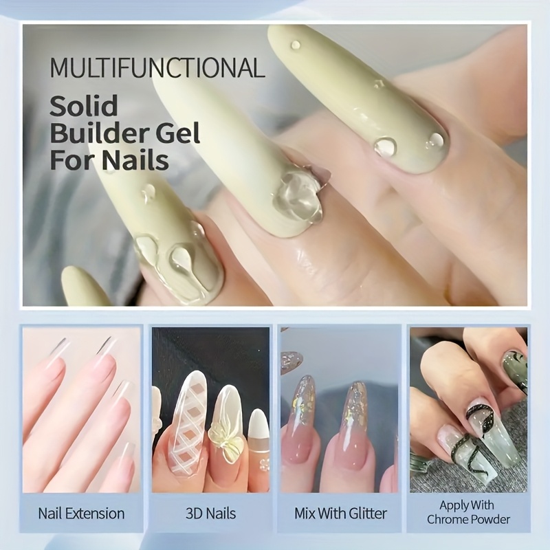 جل أظافر شفاف غير لاصق 100 جرا - مراجعة Nail Art Ombre وسعره