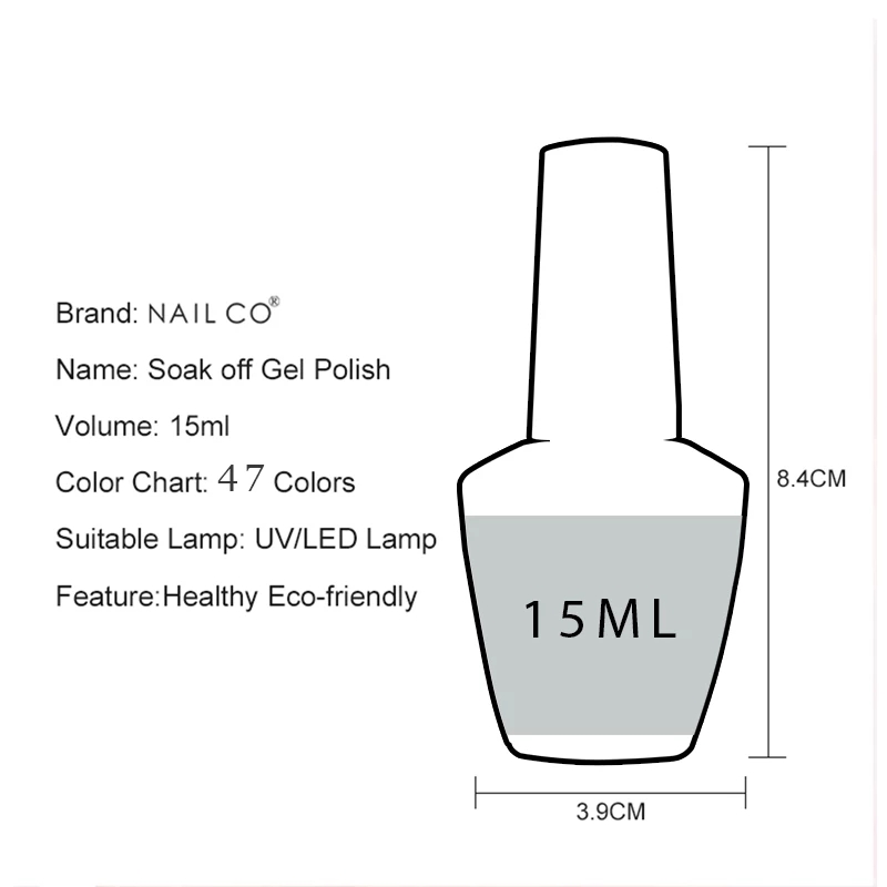 NAILCO 15 مللي أسود أبيض أحمر  - مراجعة Nail Art One Piece وسعره