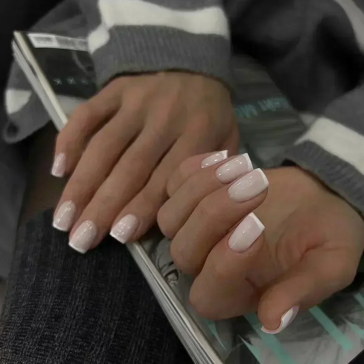24 قطعة بسيطة الباليه بريق انف - مراجعة Nail Art Inspo وسعره